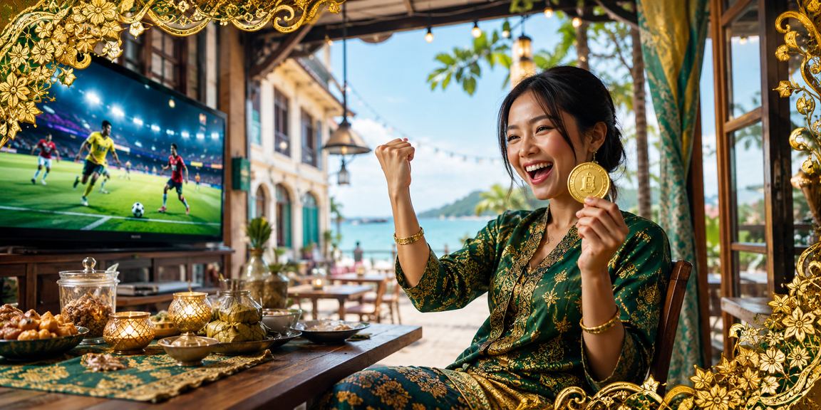 Pengguna Ipoh membuat deposit dalam talian dengan gaya batik tempatan di platform 957